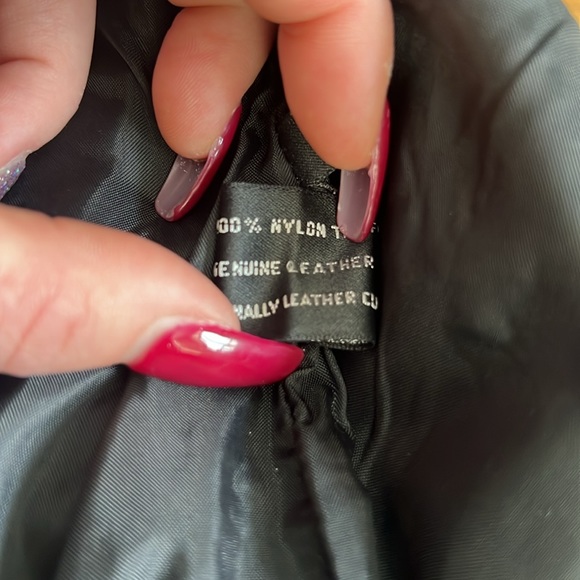 Winlit Vintage Genuine Leather Skirt - Picture 5 of 5